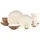 CreaTable Sand Dunes Kombiservice 16-tlg. terracotta creme