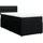 vidaXL Boxspringbett 180 x 200 cm Schwarz