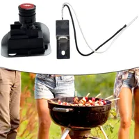 HEIBTENY Grillanzünder Elektrisch Zünder Kit Ersatz Für Weber Q1200 Q2200 64868 Serie Drucktaste BBQ Zünder Grill Anzünder Ersatzteile