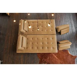 KAWOLA Ecksofa Wiolo Leder cognac
