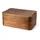 Continenta Brotkasten CONTINENTA "Brotbox aus Akazienholz", natur, B:23cm H:16cm, Lebensmittelaufbewahrungsbehälter, Brotkasten