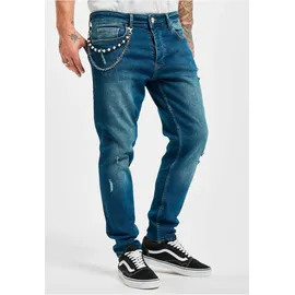 2y studios 2Y Destroyed Tapered Fit Blau 29