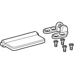 Geberit Scharnier-Set 596432000 für Urinaldeckel
