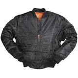 Mil-Tec Outdoorjacke US Bomberjacke MA1 Neu schwarz M
