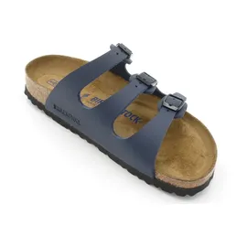 Birkenstock Florida Weichbettung Birko-Flor schmal blau 39