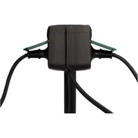 Unitec WiFi Outdoor Steckdosen-Erdspieß 2-fach IP44