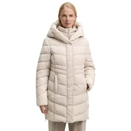 Tom Tailor Damen Puffer-Mantel im 2-in-1-Look