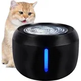 Nedis Katendrinkfontein 2.5L BPA-frei, mit LED-Licht intelligente Pomp aktiver Koolfilter für Hunde & Schwarz
