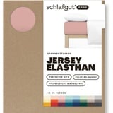 schlafgut Easy Jersey 140 x 200 - 160 x 220 cm purple mid