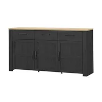 Möbel Kraft Sideboard ¦ weiß ¦ Maße (cm): B: