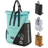 Coolin' Kühlrucksack 30L | Rucksack mit Kühlfach für Bier, Picknick, Getränke & Co | Kühltasche als Rucksack - praktisch & einfach | Thermo Rucksack für Strand oder Wanderungen (Mint)
