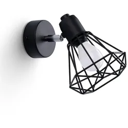 Wandleuchte ARTEMIS 1 schwarz