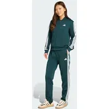 Adidas Essentials 3-Streifen Trainingsanzug türkisblau S