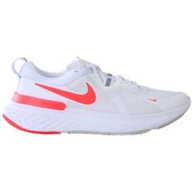 Nike React Miler W white/photon dust/photon dust/laser crimson 38