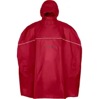 Vaude Regenponcho Grody Rot 128