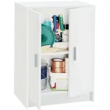 Fores Unterschrank Mehrzweckschrank 59 x 37 x 80 cm Weiß