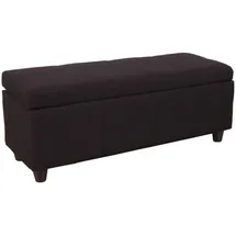 MCW Sitzbank Kriens Schwarz 45 x 114 x 45 cm