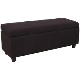 MCW Sitzbank Kriens Schwarz 45 x 114 x 45 cm