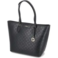 L.Credi Filiberta Shopper Tasche 42 cm Schwarz