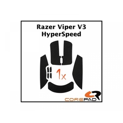 Corepad Soft Grips für Razer Viper V3 HyperSpeed Wireless - Schwarz