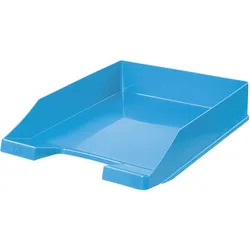 HAN Briefablage KLASSIK, DIN A4/C4, stapelbar, stabil gebaut, Übereinander Stapelbar, modern,Trend Colour hellblau