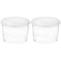 Pasabahce Aufbewahrungsbox 0,2 l 4-tlg. grün