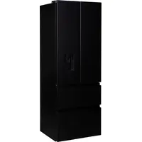 Hisense RF632N4WFE French Door (485 l, 2000 mm hoch, Schwarz)