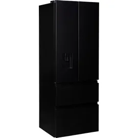 Hisense RF632N4WFE French Door (485 l, 2000 mm hoch, Schwarz)
