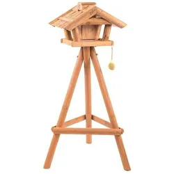 Vogelhaus Bea mit Silo und StänderMaße: 40x47x34 cm, Kiefer FSC 100%