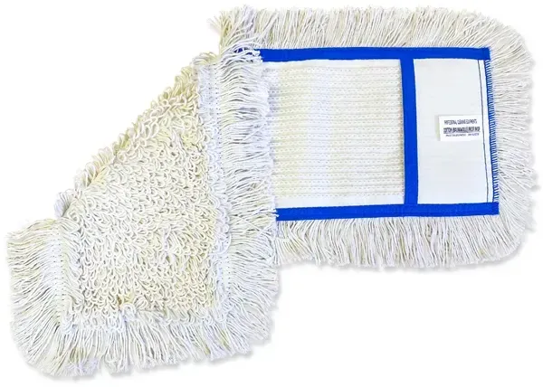 Wischmop aus Baumwolle PROFI Wischbezug weiß 40 cm Baumwollmop, Einzelschichttaschen, innen Schlinge