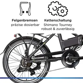 Zündapp Z101 20 Zoll RH 37 cm schwarz