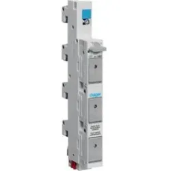 Hager L066M Lasttrennschalter D02 63A 4polig N vorauseilend 60mm Sammelschiene.Lasttrennschalter D02 nach DIN VDE 0638 mit Meldesystem für