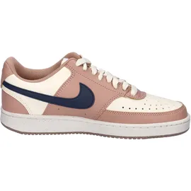 Nike Court Vision Low Next Nature Damen Particle Pink/Pale Ivory/Metallic Gold/Midnight Navy 40