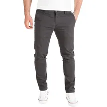 Pittman Derrick Chinohose Modern Grau 33 34