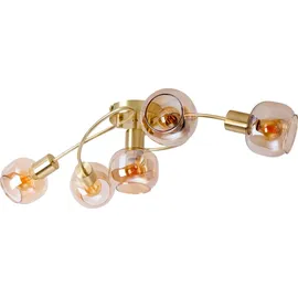 NÄVE Led-Deckenleuchte Libby 5 Messing