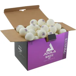Tischtennisball Magic 72er Set Tischtennis Unisex Weiß ultraweiß sans taille
