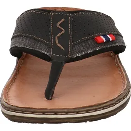 Rieker Herren 21084 Zehentrenner, Schwarz 40