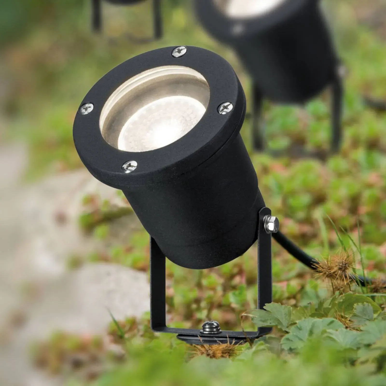 Paulmann Special Line LED-Erdspießstrahler 6er-Set, schwarz, Aluminium - 9.2 cm - 9.2 cm - 32 cm