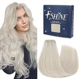 Fshine Sew in Extensions Echthaar Haar Tressen Echthaar Tressen Zum Einnähen