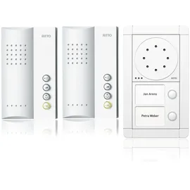 Ritto Portier Audio Set 1891470 2WE weiß/weiß