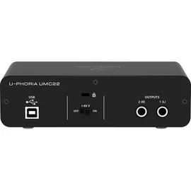 Behringer UMC22 Zusätzliches Musik-Equipment Konzert / Studio Vorverstärker (27000399)