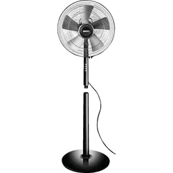 UNOLD 86825 Silverline Standventilator Schwarz/Silber (50 Watt)