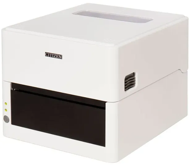 Etikettendrucker Citizen CL-E300, thermodirekt, 203dpi, USB + RS232 + LAN, weiss...