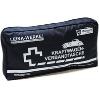 Leina-Werke 11101 KFZ-Verbandtasche Elegance, Blau/Weiß