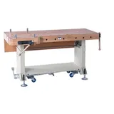 Beck höhenverstellbare Hobelbank, fahrbar