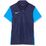 Nike Herren Trophy IV Polo Hemd, Midnight Navy/Photo Blue/White, XL
