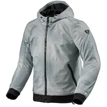 RevIt! Saros Textiljacke Hellgrau/Dunkelgrau L