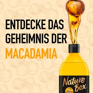 Nature Box Nährende Haar-Butter Macadamia-Öl Öl 200 ml