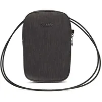Pacsafe Umhängetasche RFIDsafe Travel Crossbody Carbon