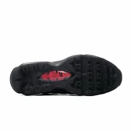 Nike Air Max 95 Herren Black/Black Wolf Grey/University Red 45